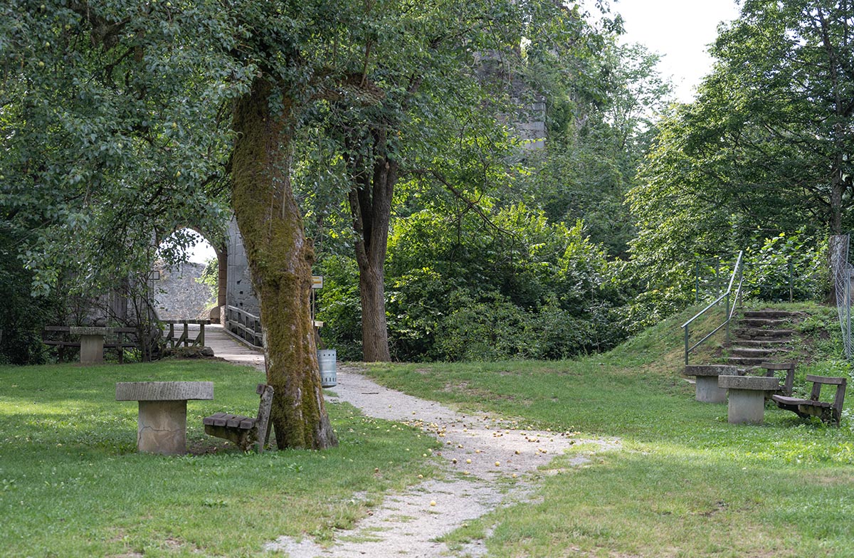 Hof der Vorburg